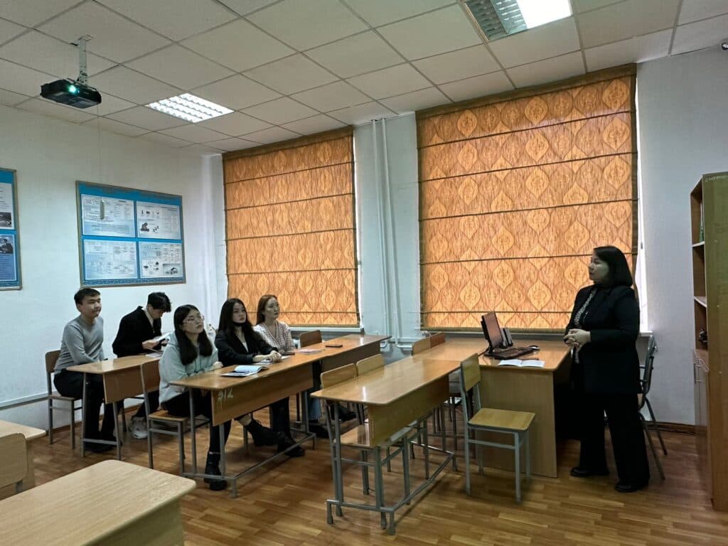 A Meeting as Part of Academic Mobility Was Held at Esil University