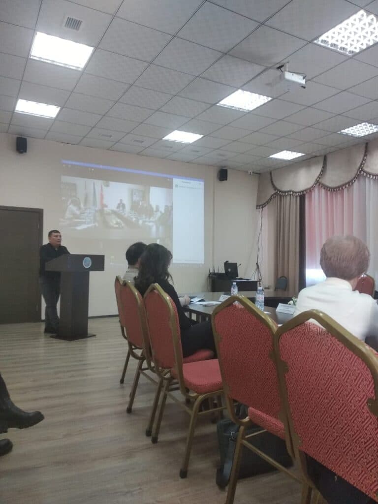 The Head of the Department of Social Work and Tourism Took Part in an International Round Table at KazUTB