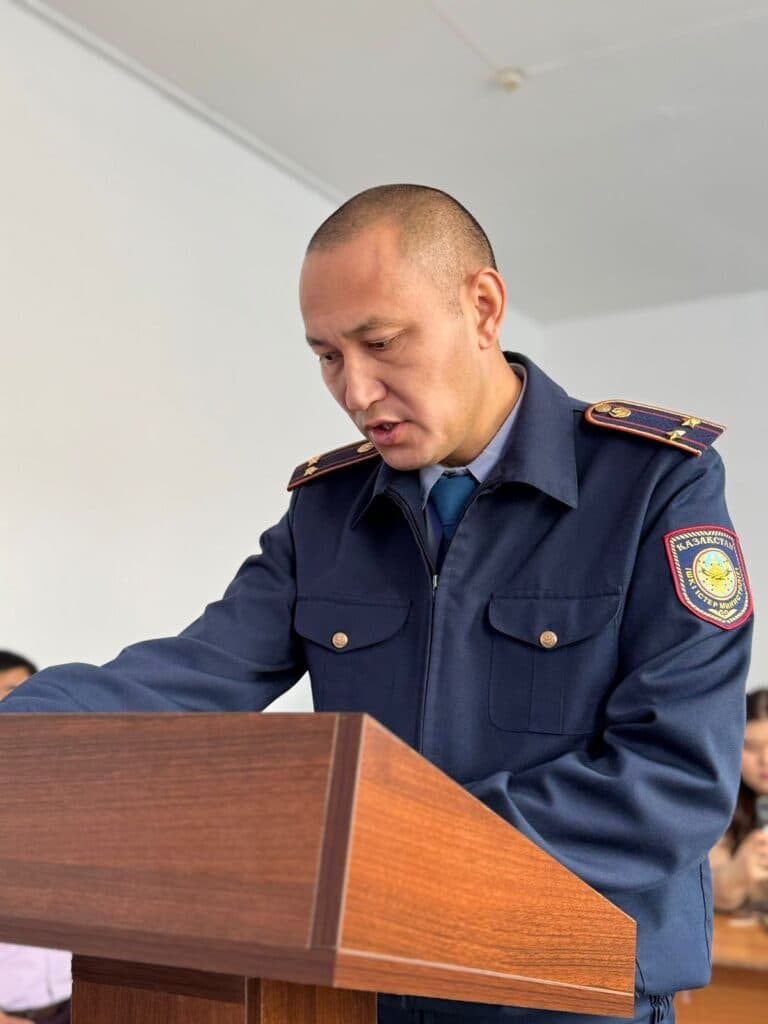 A Mock Trial Lesson Was Held at Esil University