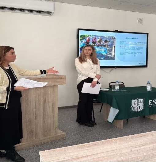 A GUEST LECTURE ON SOCIAL WORK WAS HELD AT ESIL UNIVERSITY