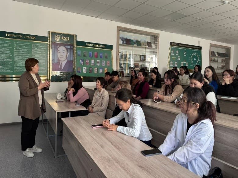 A GUEST LECTURE ON SOCIAL WORK WAS HELD AT ESIL UNIVERSITY
