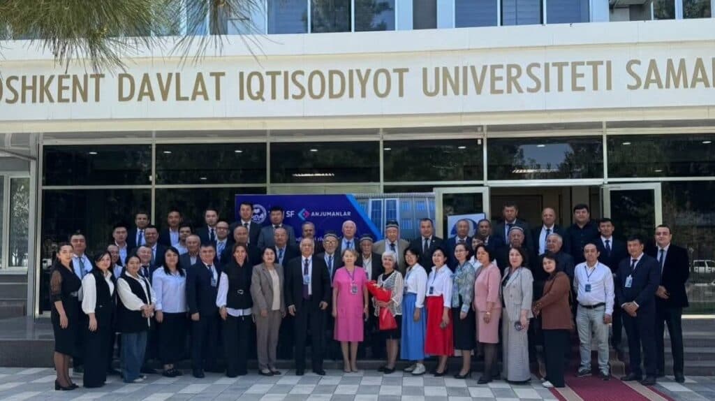 加强学术联系:Esil University 教师在撒马尔罕