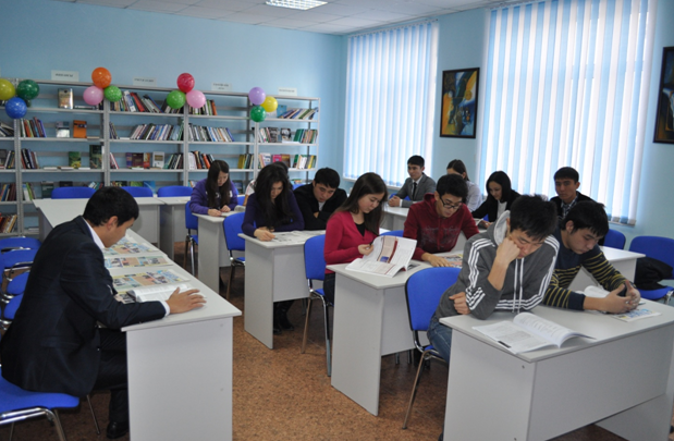 Орыс тіліндегі оқу әдебиетінің оқу залы