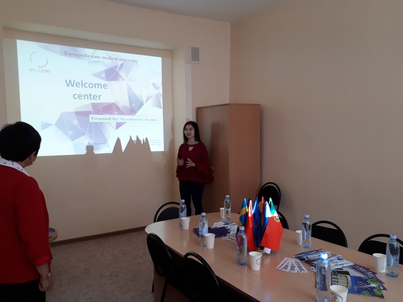 Қарағанды мемлекеттік медицина университетіндегі WELCOME жобасы бойынша консультациялық кездесу