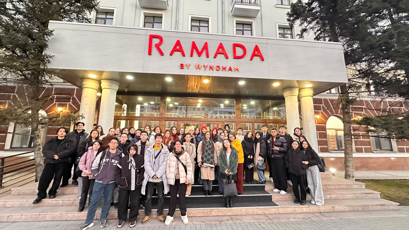 Выездная лекция студентов ОП «Туризм» в Ramada by Wyndham Astana