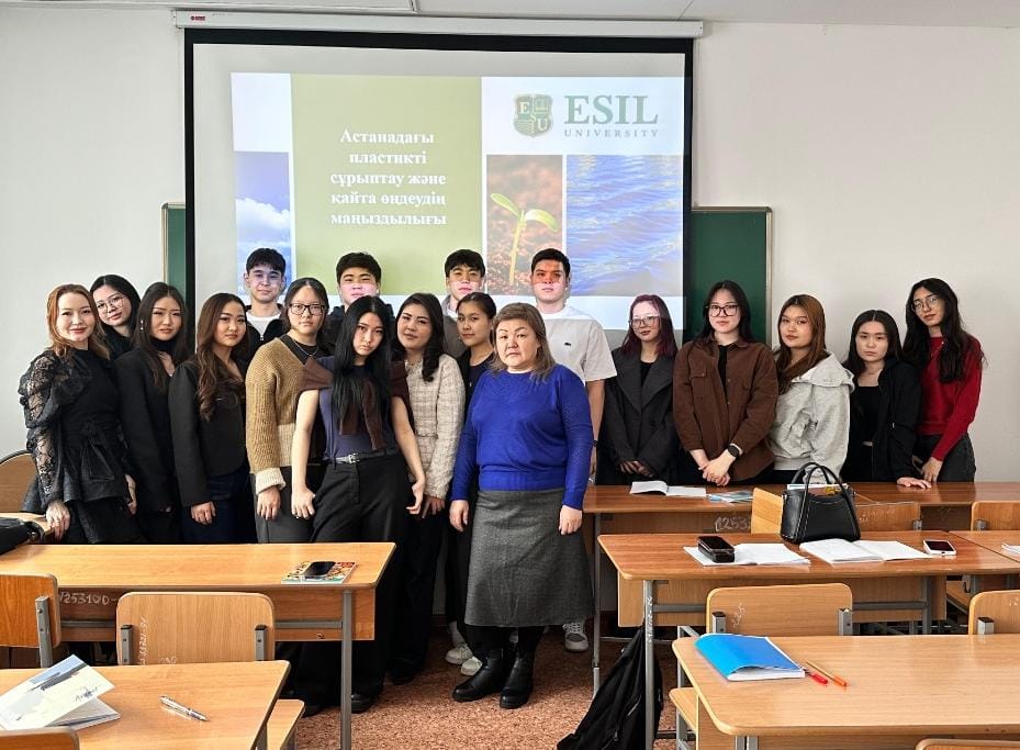 Раздельный сбор пластика в университете в рамках программы ReStart