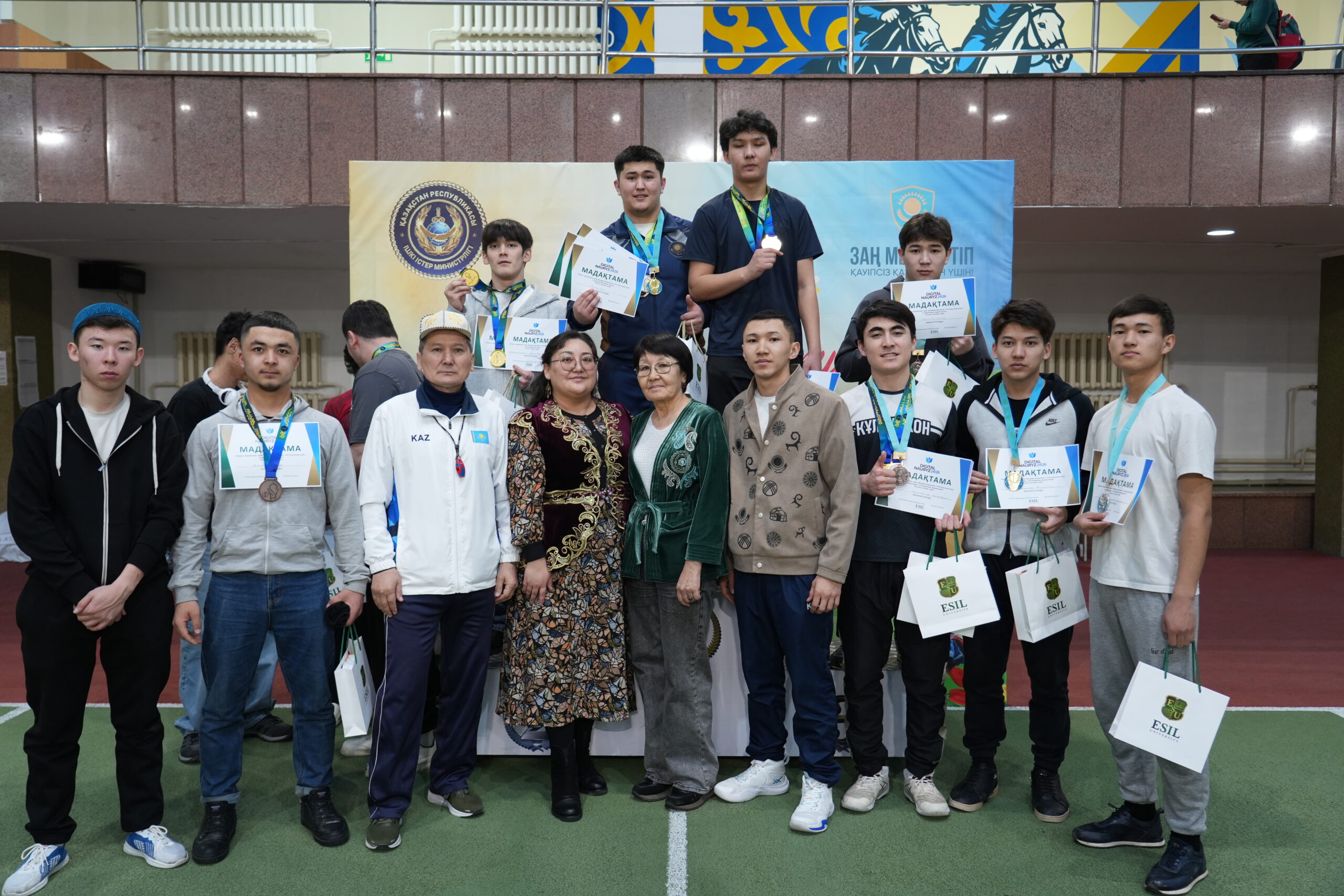 Для студентов Esil University прошёл День национальных игр