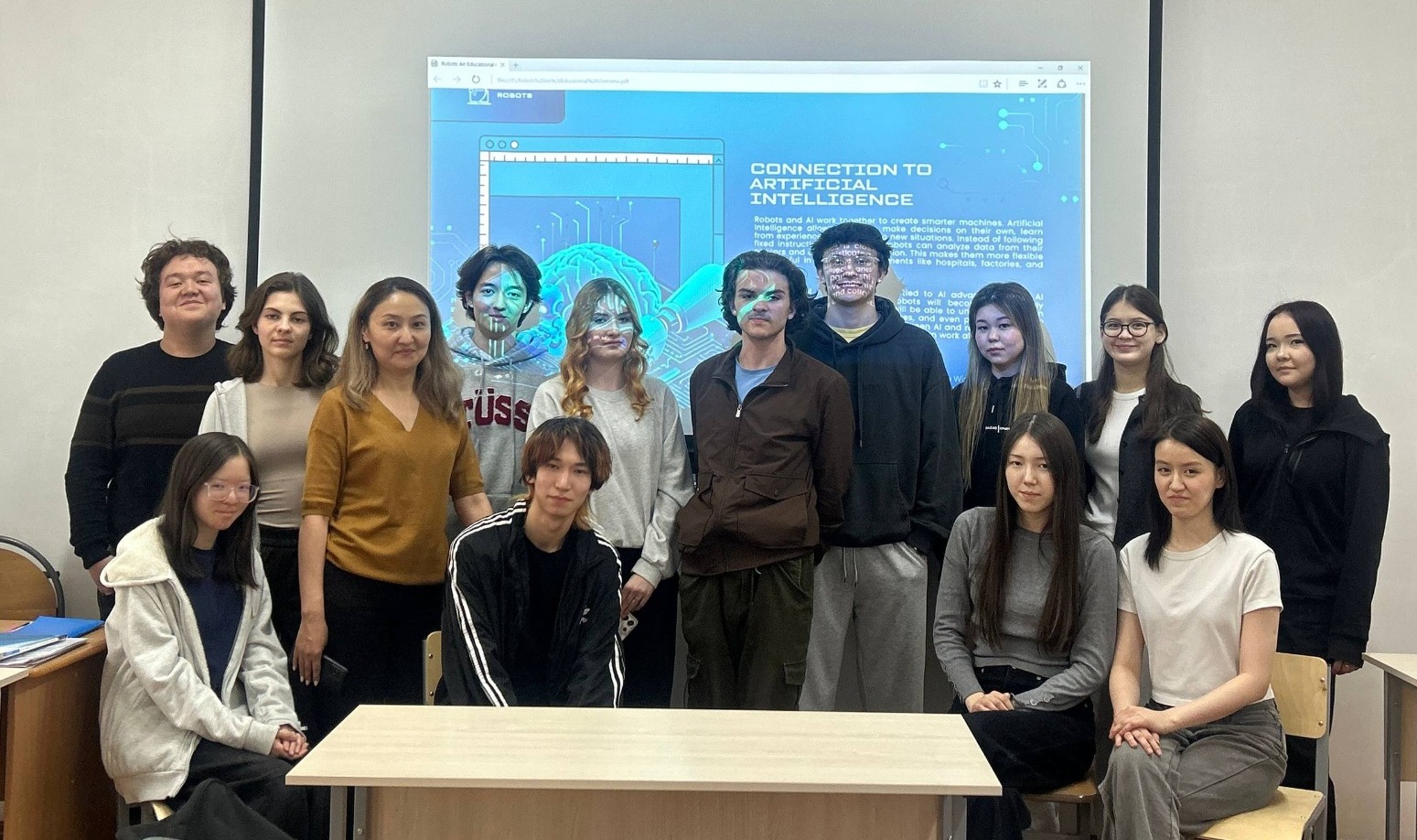 В Esil University прошло воспитательное мероприятие о технологиях будущего