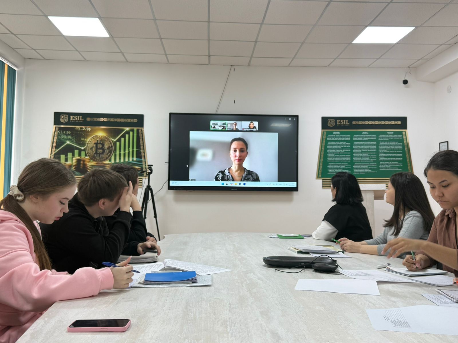 Лекция профессора из МГУ имени М.В. Ломоносова в Esil University