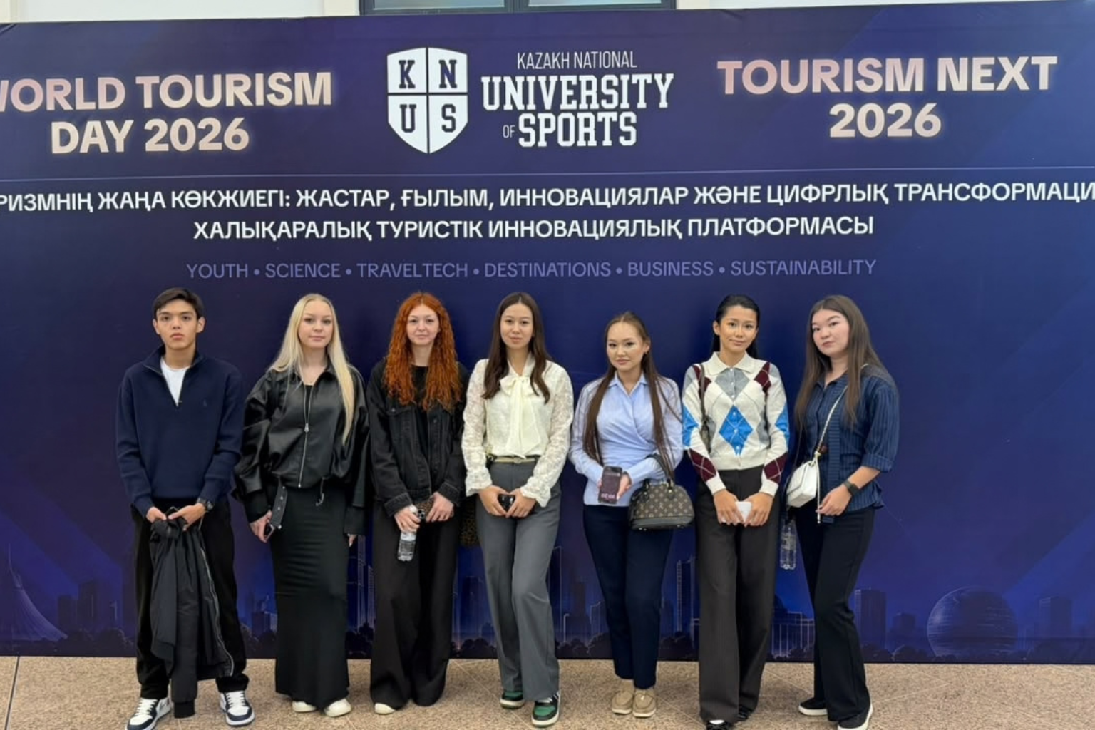 Студенческие команды Esil University на конкурсе TOURISM NEXT REGIONAL CHALLENGE 2026